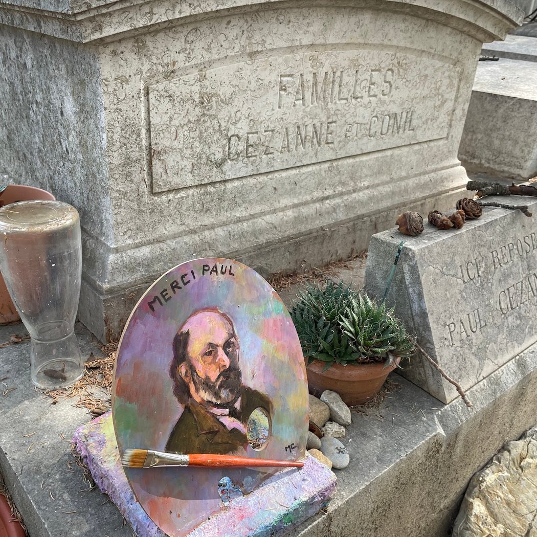 Tombe de Paul Cézanne 1