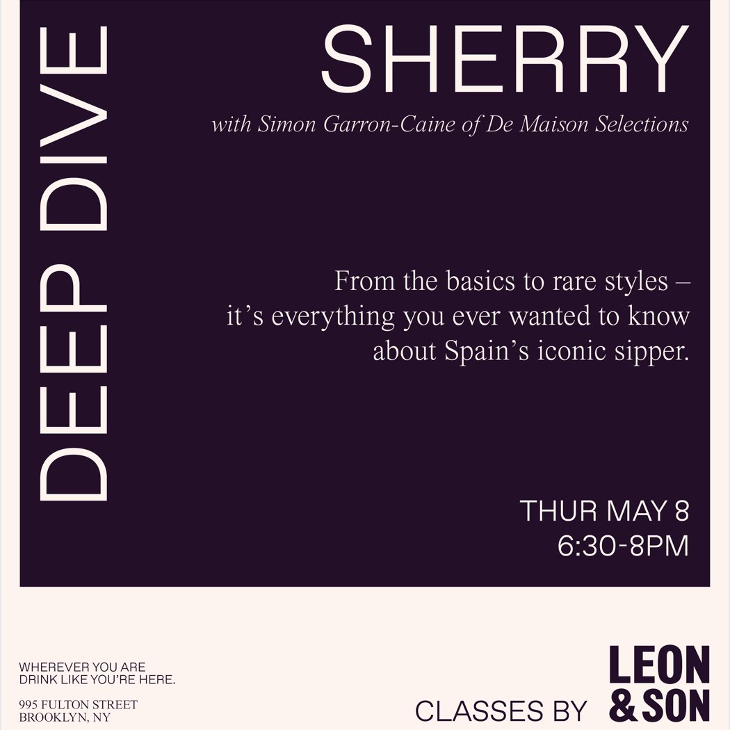 Deep Dive: Sherry with Simon Garron-Caine 1