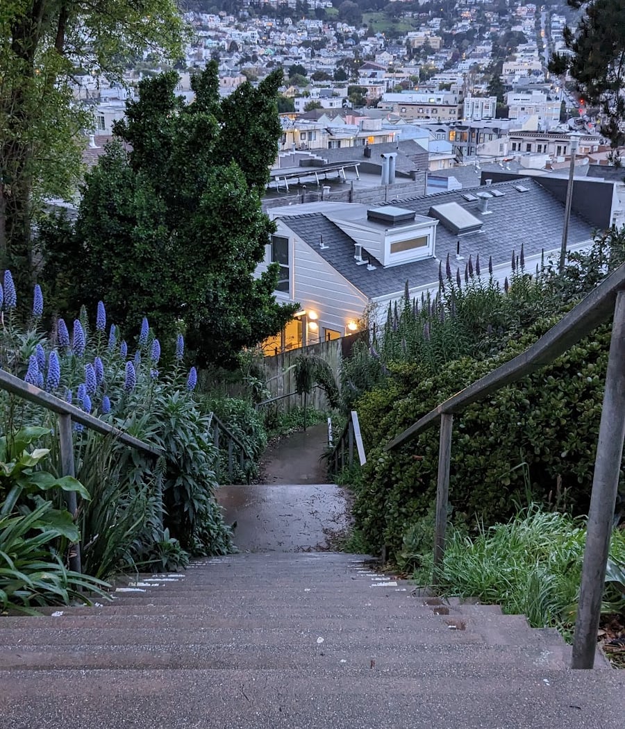 Upper Esmeralda Garden Stairway- Community Workdays 1