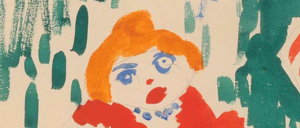 Visite dans l'exposition « Dessins sans limite » 2