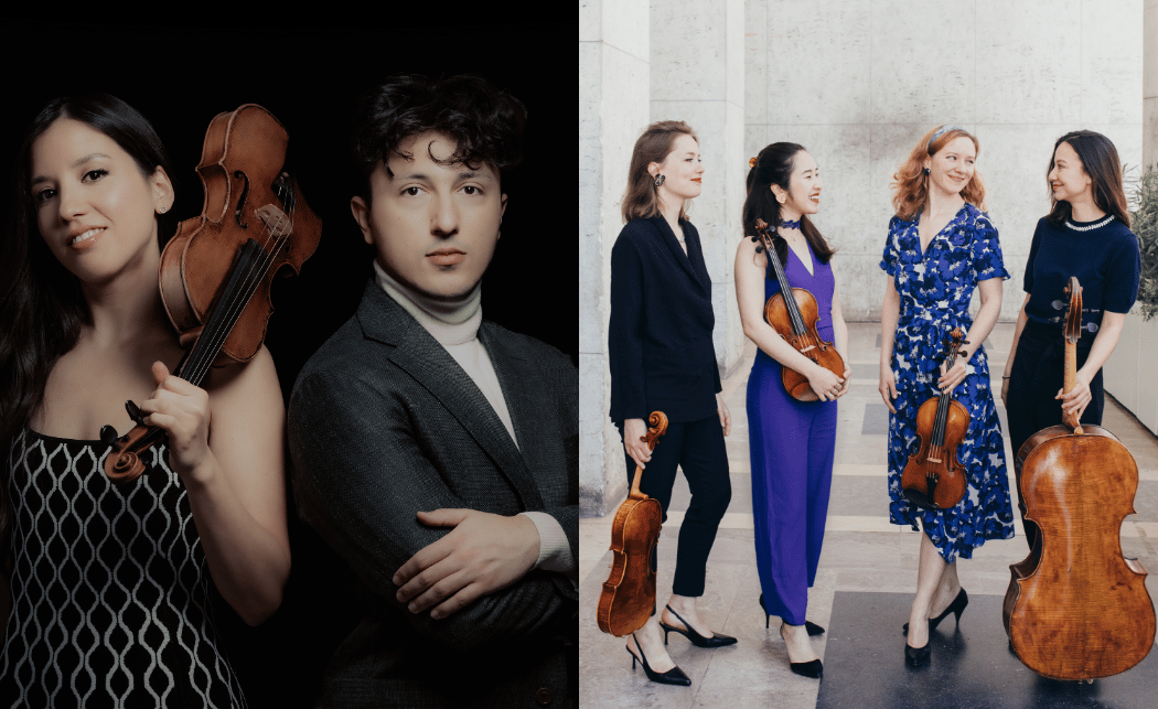 Clémence de Forceville, Ismaël Margain, and Quatuor Fidelio Concert 1