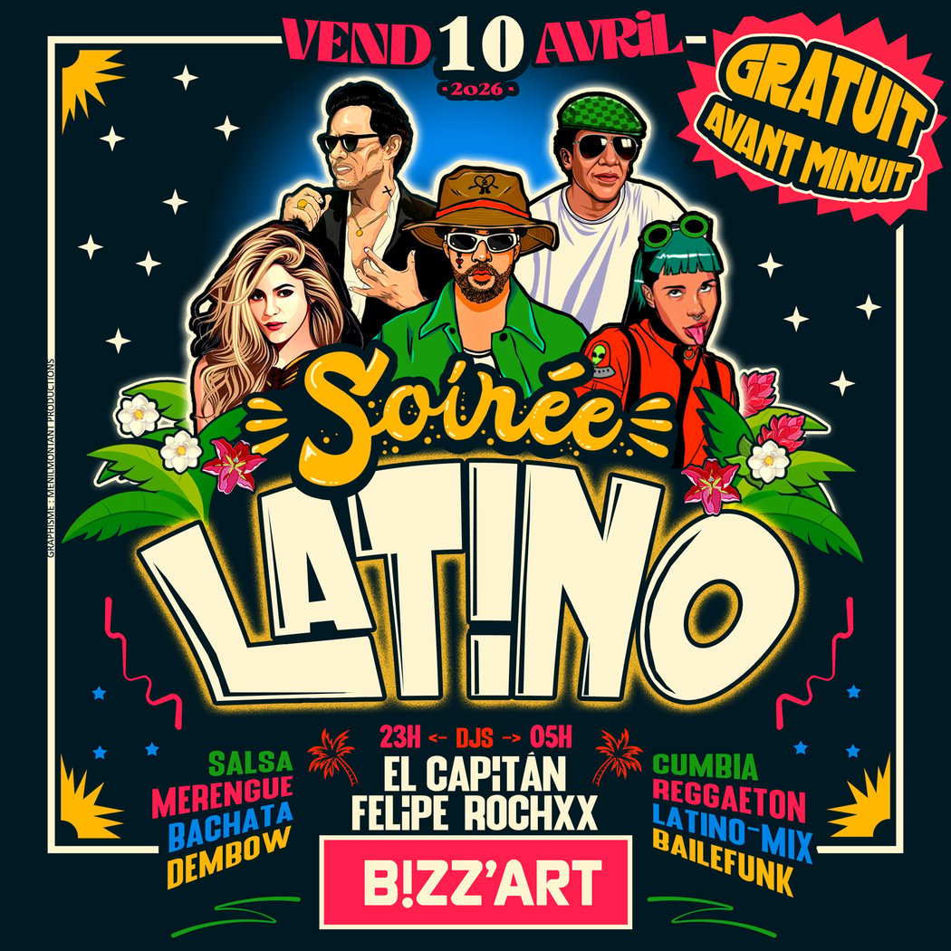 SOiRÉE LATiNO x CANAL ST MARTIN 1
