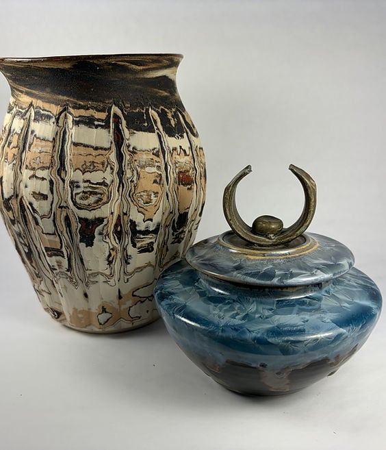 Strata to Bloom: A Tale of Two Potters