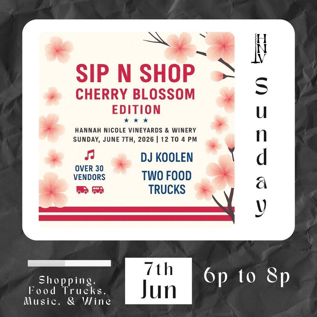 Sip N Shop: Cherry Blossom Edition 1