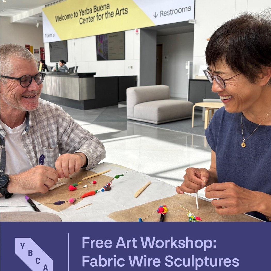 Free Art Workshop: Fabric Wire Sculptures 1