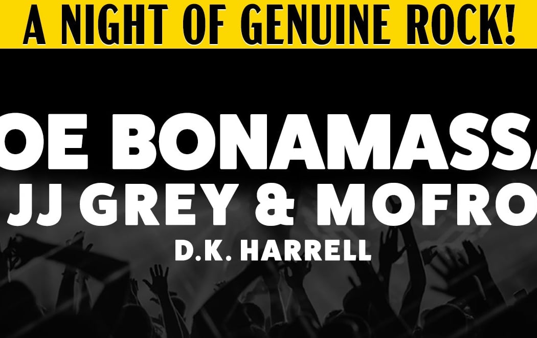 Joe Bonamassa with JJ Grey & Mofro and D.K. Harrell 1