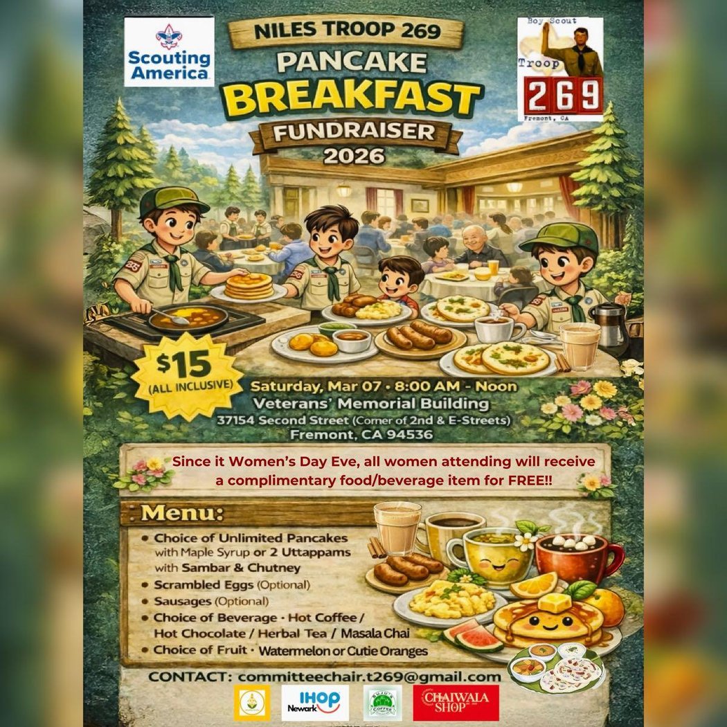 Annual Troop 269 Pancake Breakfast Fundraiser 1