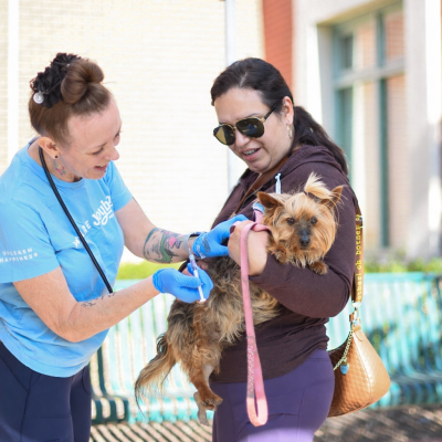 Joybound People & Pets Free Pet Vaccine and Microchip Clinic 1