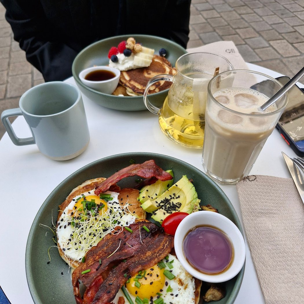 Le brunch du Sugar Blue café