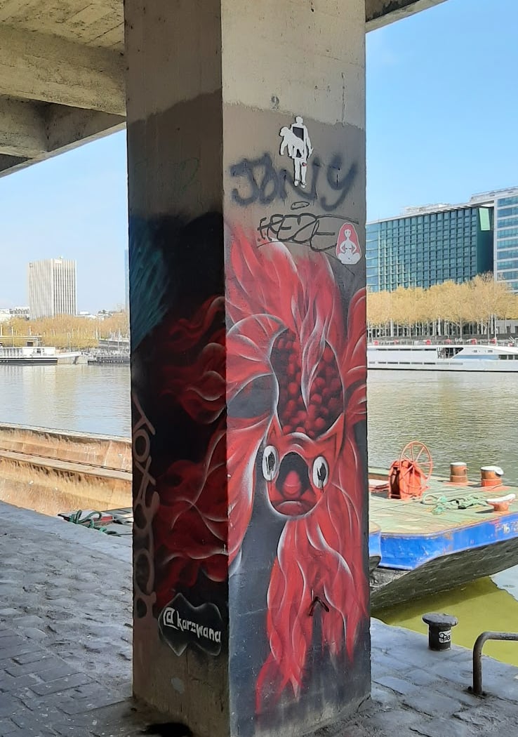 Quai des graffeurs- street art 1
