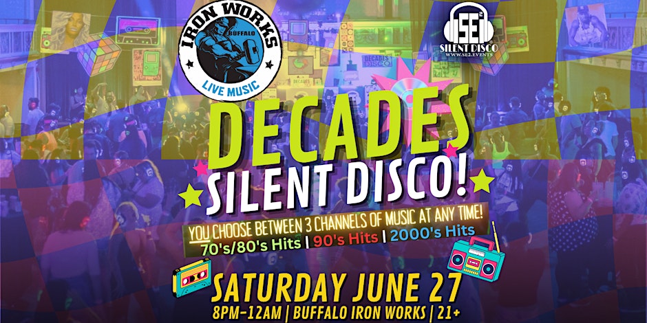 DECADES Silent Disco 2
