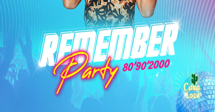 Afterwork Remember 80’ 90’ 2000 1