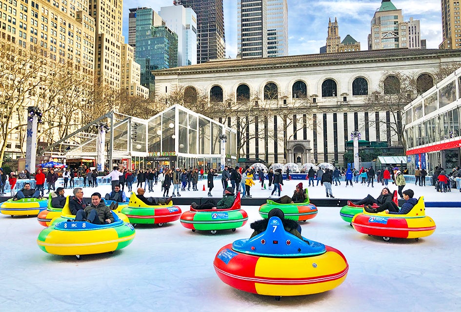 Bumper Cars in Bryant Park 1