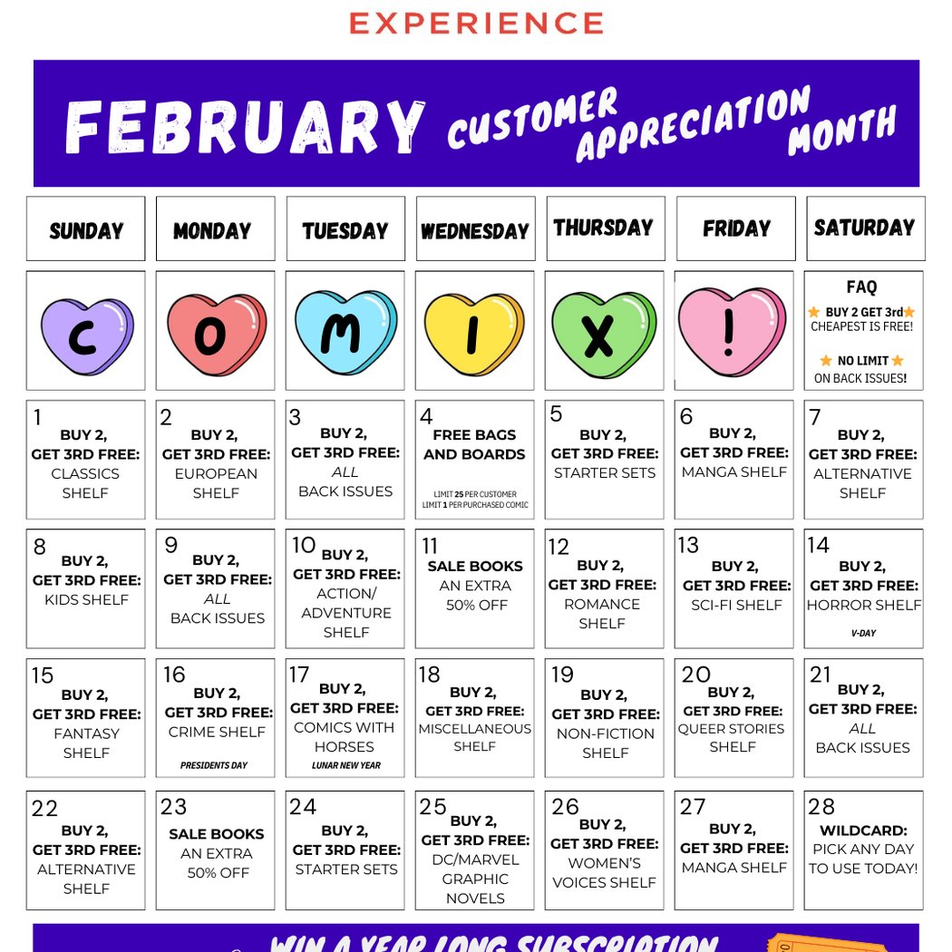 Customer Appreciation Month 1