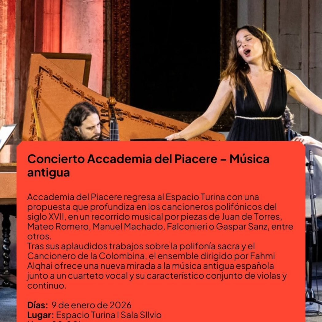 Concierto Accademia del Piacere – Música antigua 1