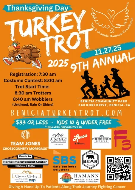 9th Annual Benicia Hand Up Turkey Trot 1