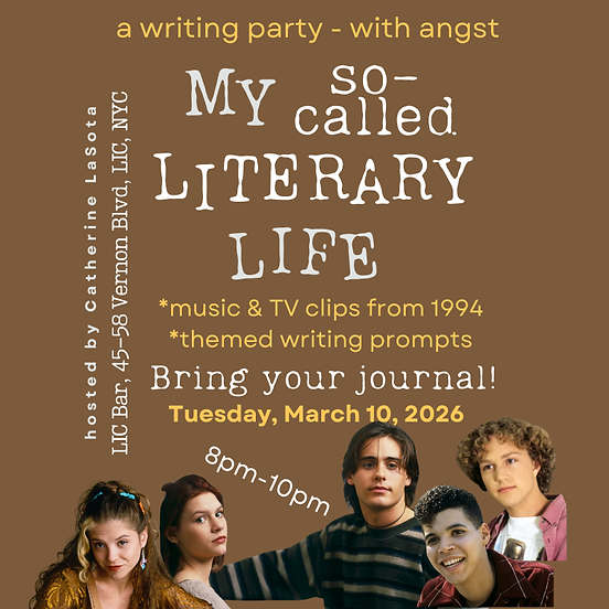 My So-Called Literary Life 1
