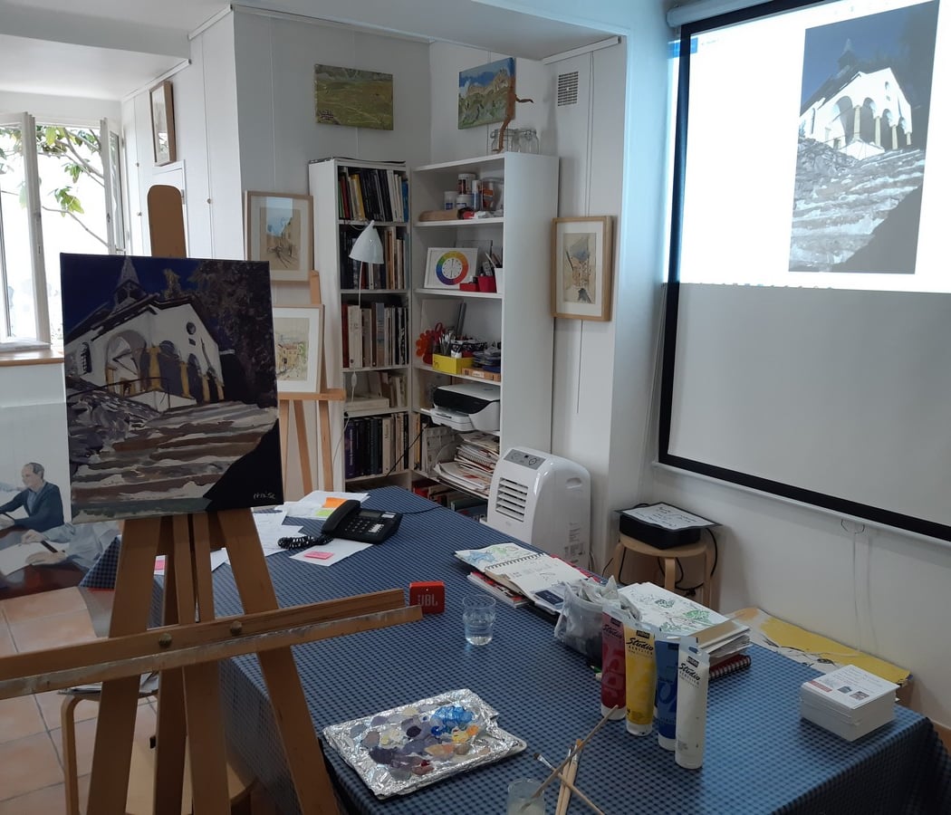 Watercolor workshops with Pauline Fraisse 2