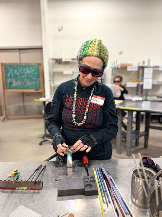 Give for Glass Beadmaking with Maria Aroche 1
