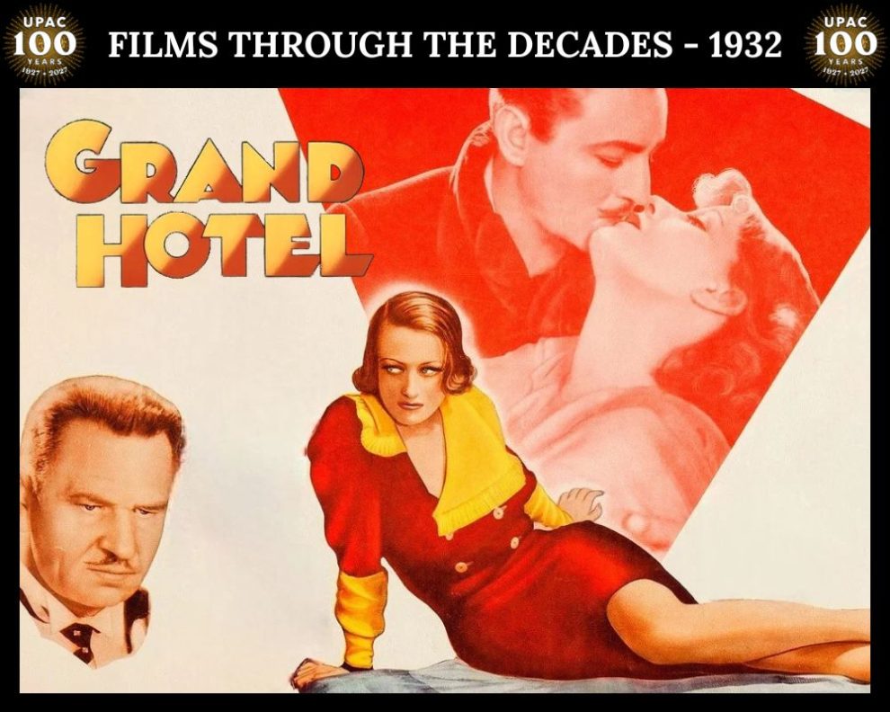 FREE FILM: Grand Hotel (1932)