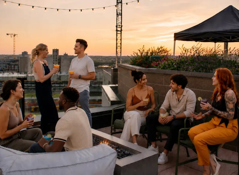 Singles Rooftop Party 1