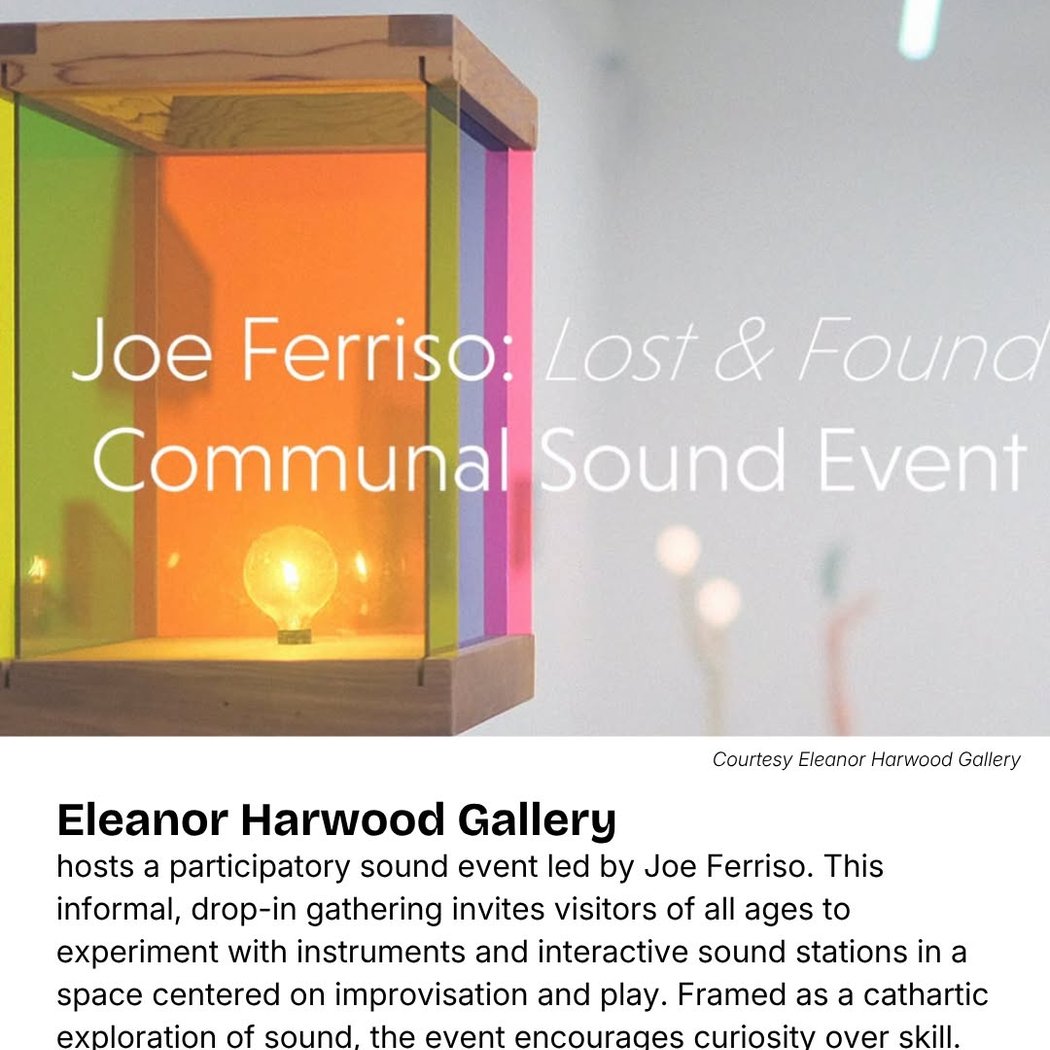 Lost & Found Communal Sound Event 1