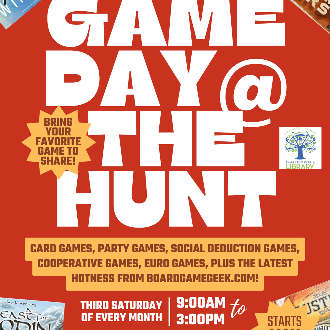 Game Day @ The Hunt 1