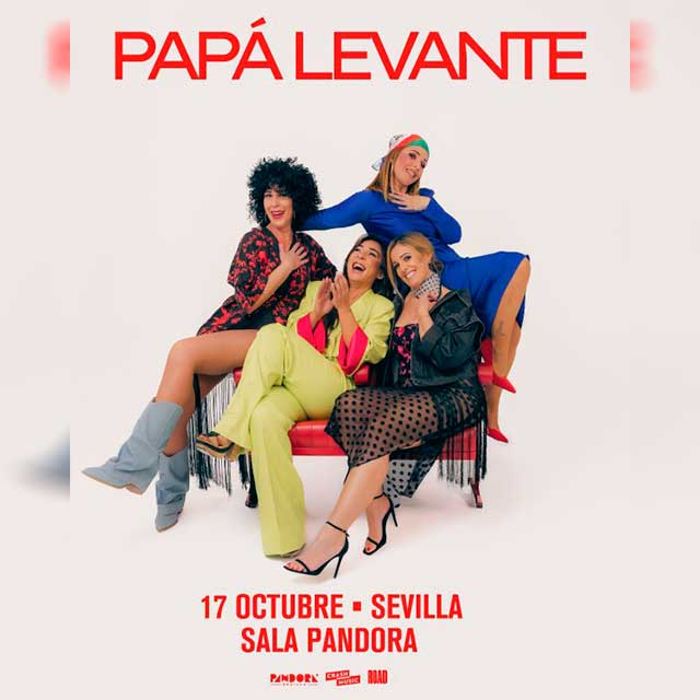 Concierto: Papá Levante en Pandora Sevilla 2026 1