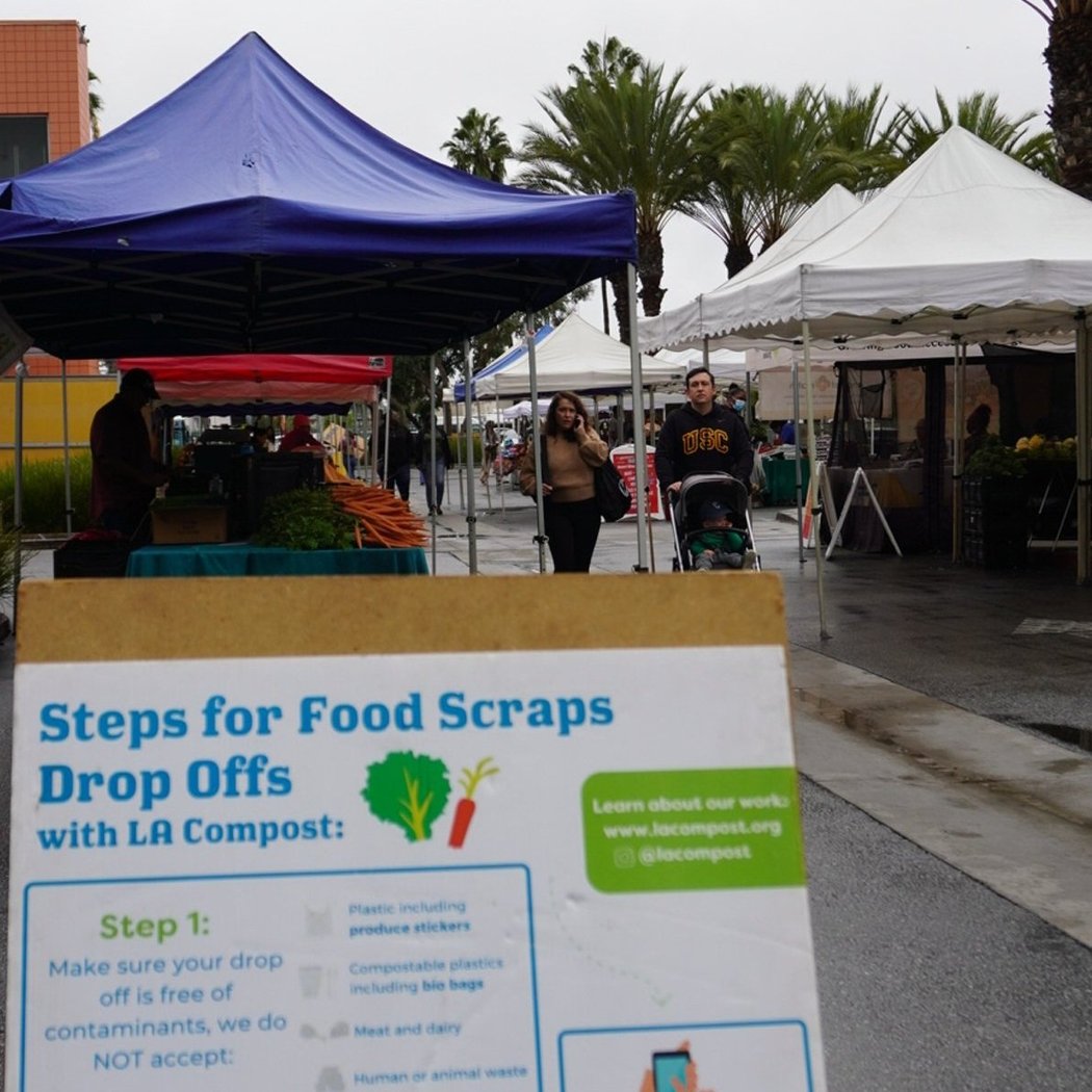 Culver City Farmers Market Community Drop-off & Volunteer Day 3