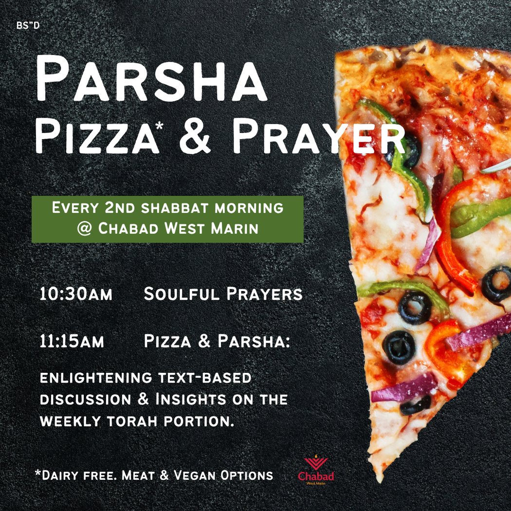 Parsha, Pizza & Prayer