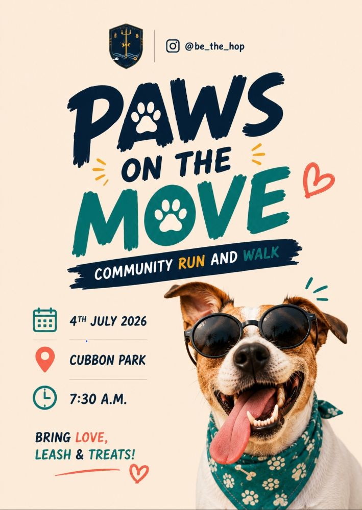 Paws on the Move —Community Run & Walk