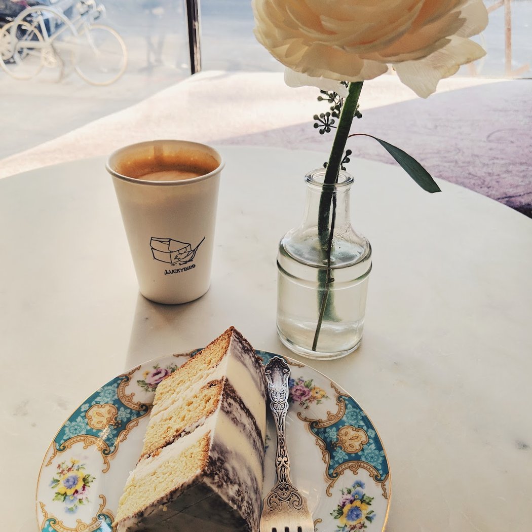 Cake Slices at Luckybird Cakes 1