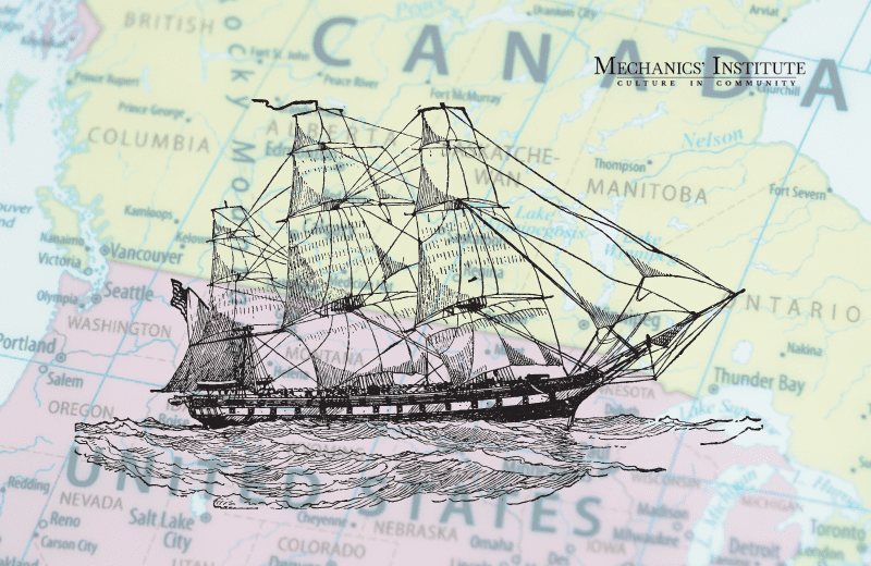 The 49th Parallel and the HMS Racoon 1