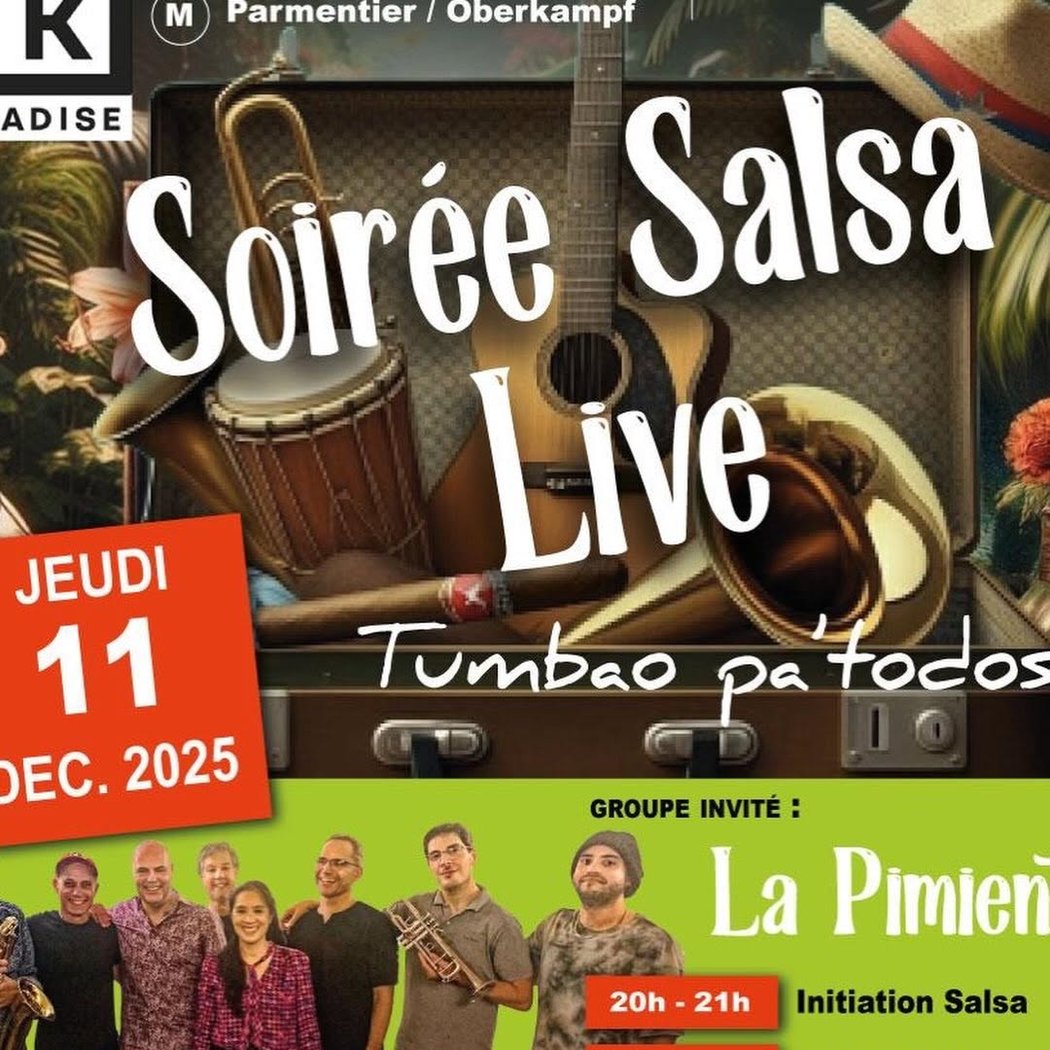 Soirée Salsa Live 1