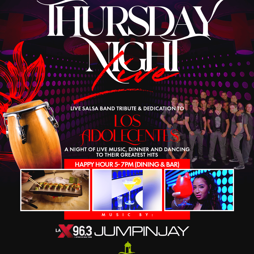 Live Salsa Band Tribute & Dedication To LOS ADOLECENTES 1