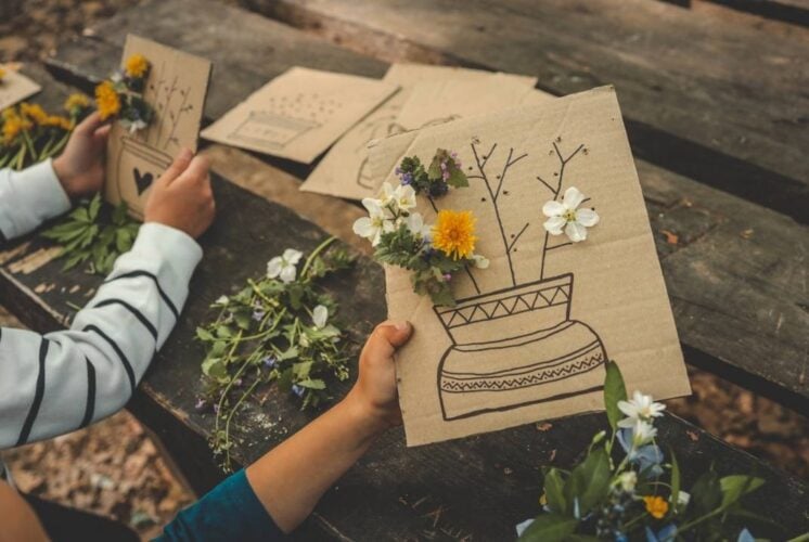 Kids Outdoor Craft Hour 1