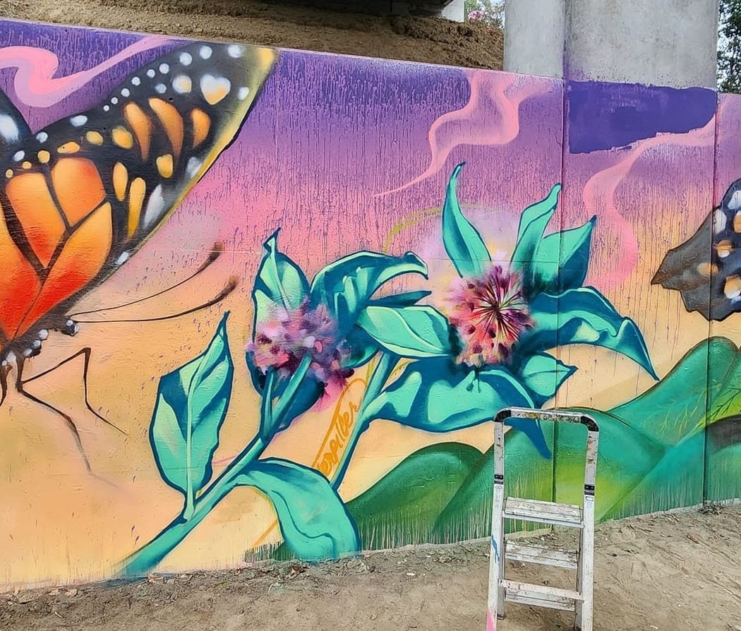 Alhambra Way Mural | mARTinez Public Art 1