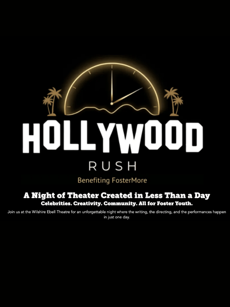 The Hollywood Rush: A Night of Theater Created in Less Than a Day