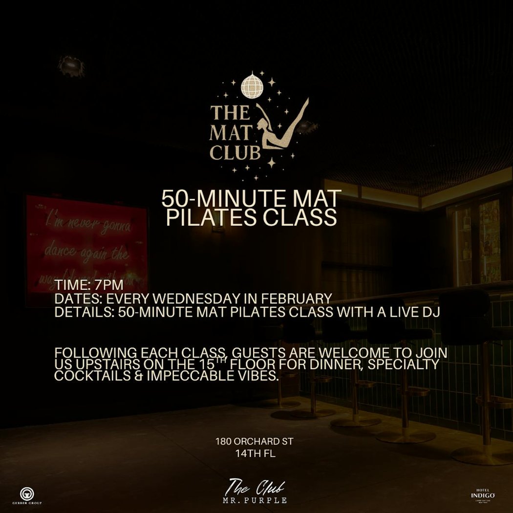 The Mat Club x Mr. Purple 1