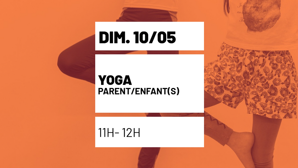 Atelier Yoga Duo Parent/Enfant(s) 1