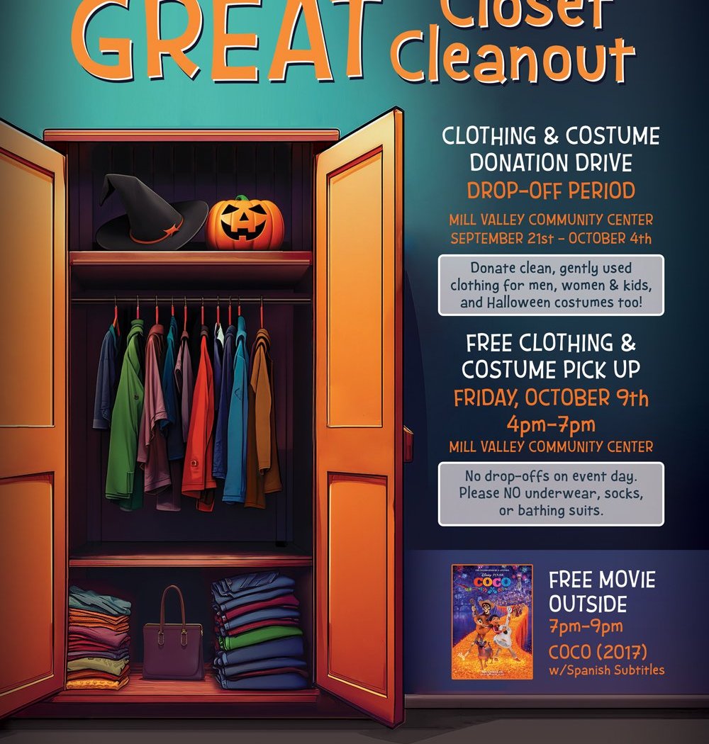 The Great Closet Cleanout & Enjoy Coco from 7pm-9pm! (with Spanish subtitles)