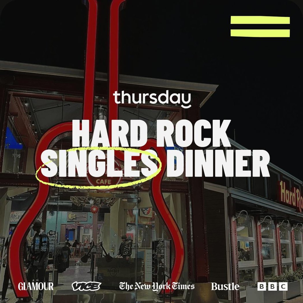 Hard Rock Singles Dinner (35-45) 1
