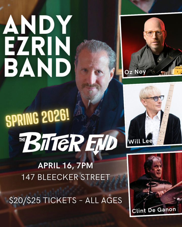 Andy Ezrin Band W/ Oz Noy, Will Lee, Clint De Ganon 1