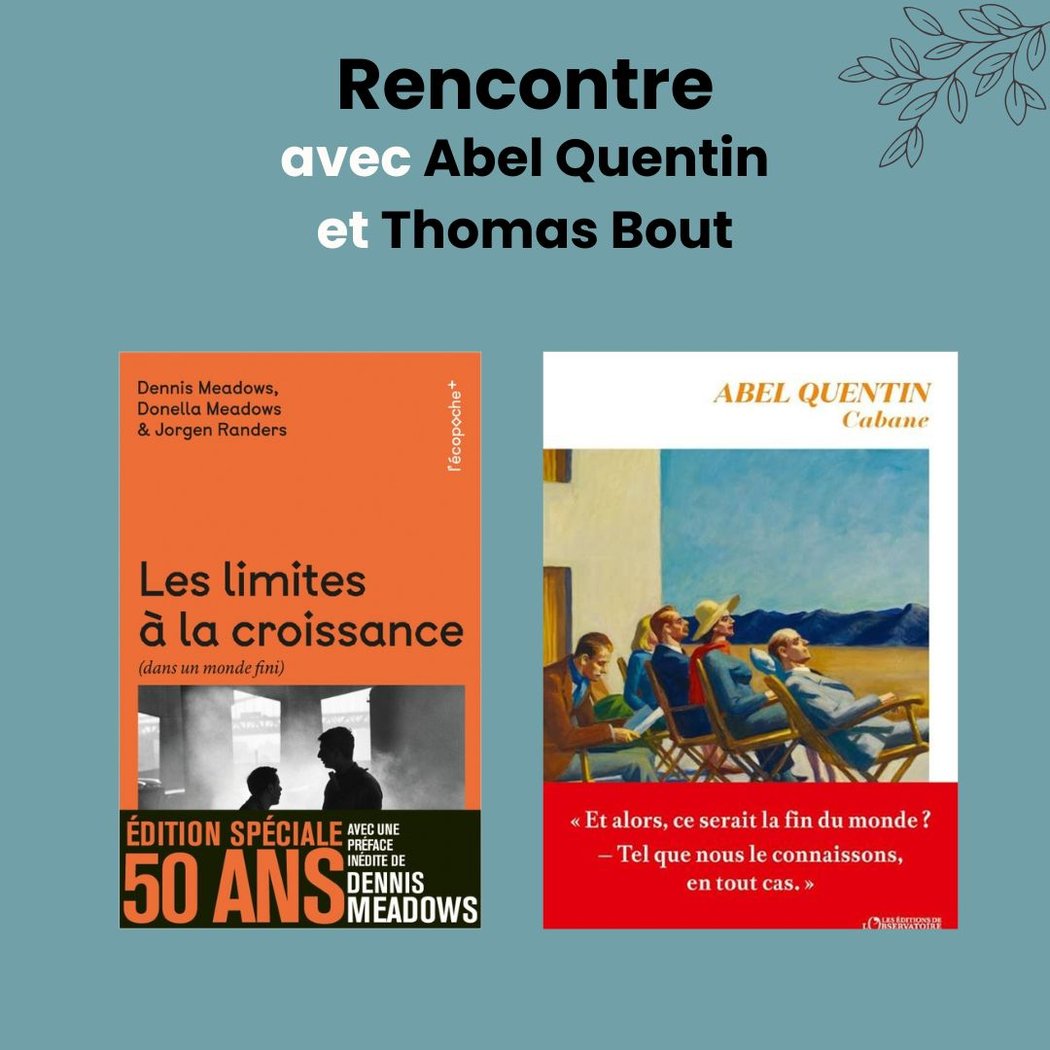 Rencontre avec Abel Quentin et Thomas Bout 1