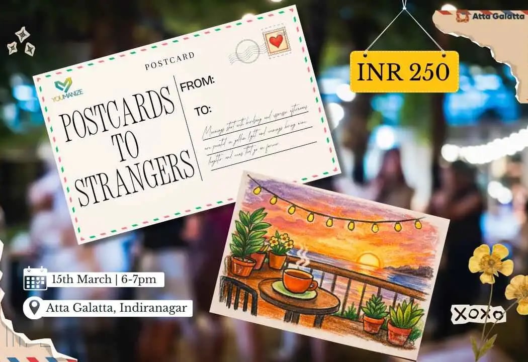 Postcards To Strangers: Postcard Making Workshop 1