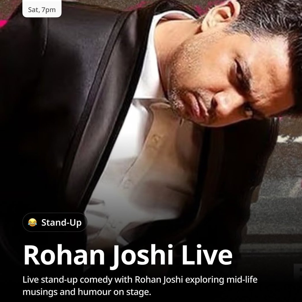 Rohan Joshi Live 1