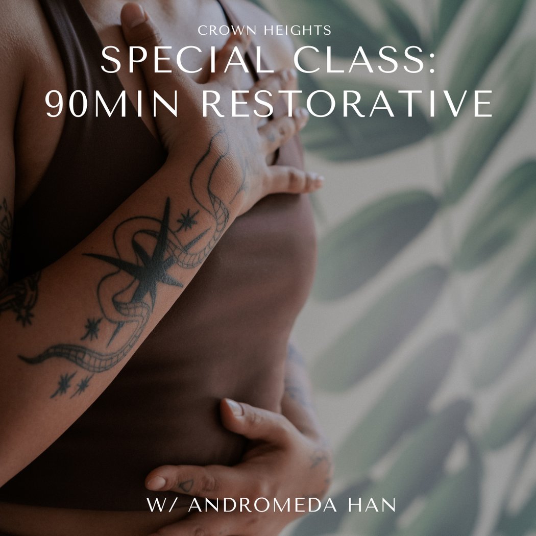 90 Minute Restorative with Andromeda Han 1