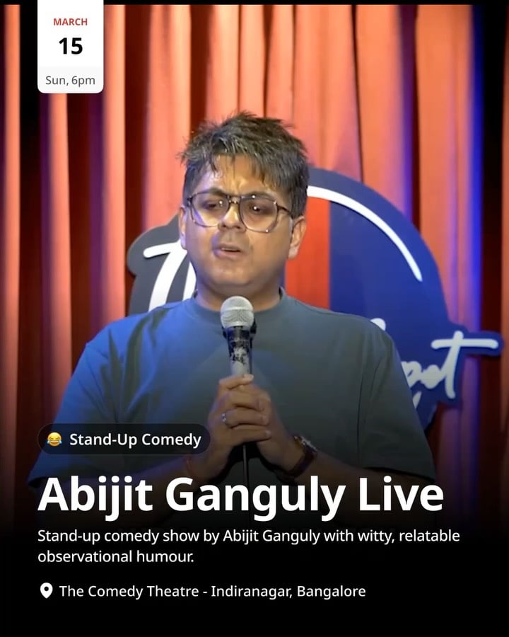 Abijit Ganguly Live 1