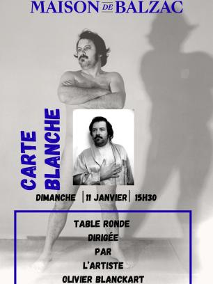Carte Blanche à Olivier Blanckart. Table ronde avec Delphine Coindet et Daniel Schlier 1