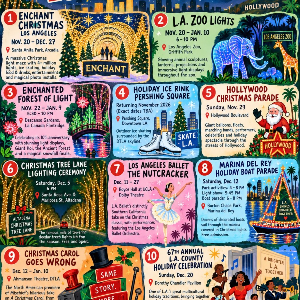 LA Zoo Lights